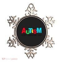 Autism, Accept Understand Love, Autism Awareness Ornament thumb 0