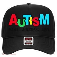 Autism, Accept Understand Love, Autism Awareness Hat thumb 0