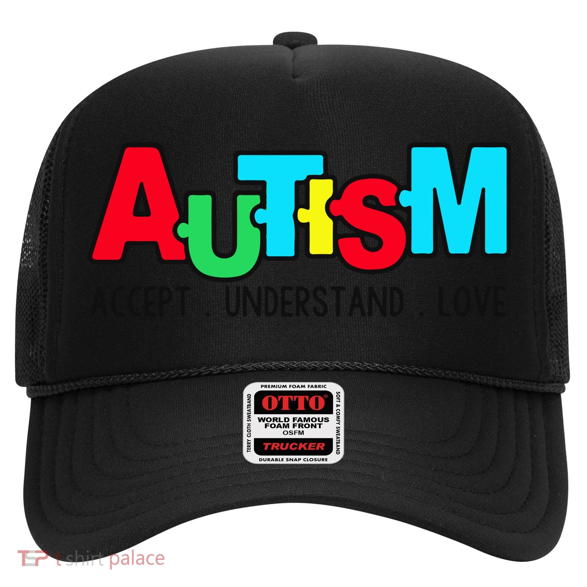 Autism, Accept Understand Love, Autism Awareness Hat