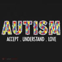 Autism Accept Understand Love Doggie Tank thumb 4