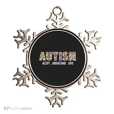 Autism Accept Understand Love Ornament