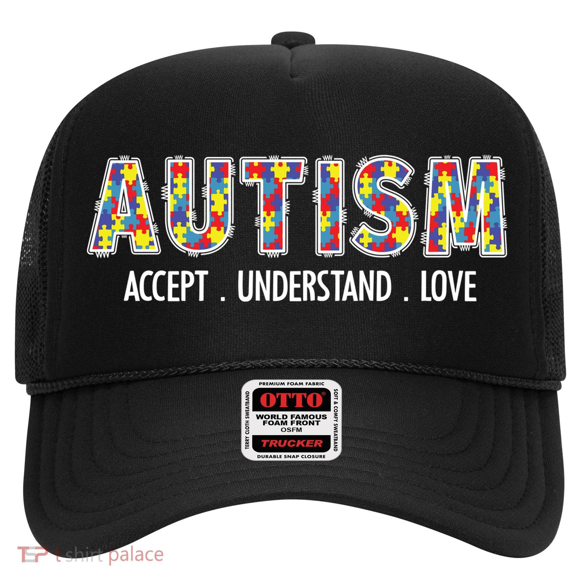 Autism Accept Understand Love Hat