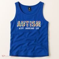 Autism Accept Understand Love Tank Top thumb 2