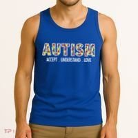Autism Accept Understand Love Tank Top thumb 3