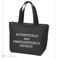 Authentically And Unapologetically Catholic Christian Faith Tote Bag thumb 3
