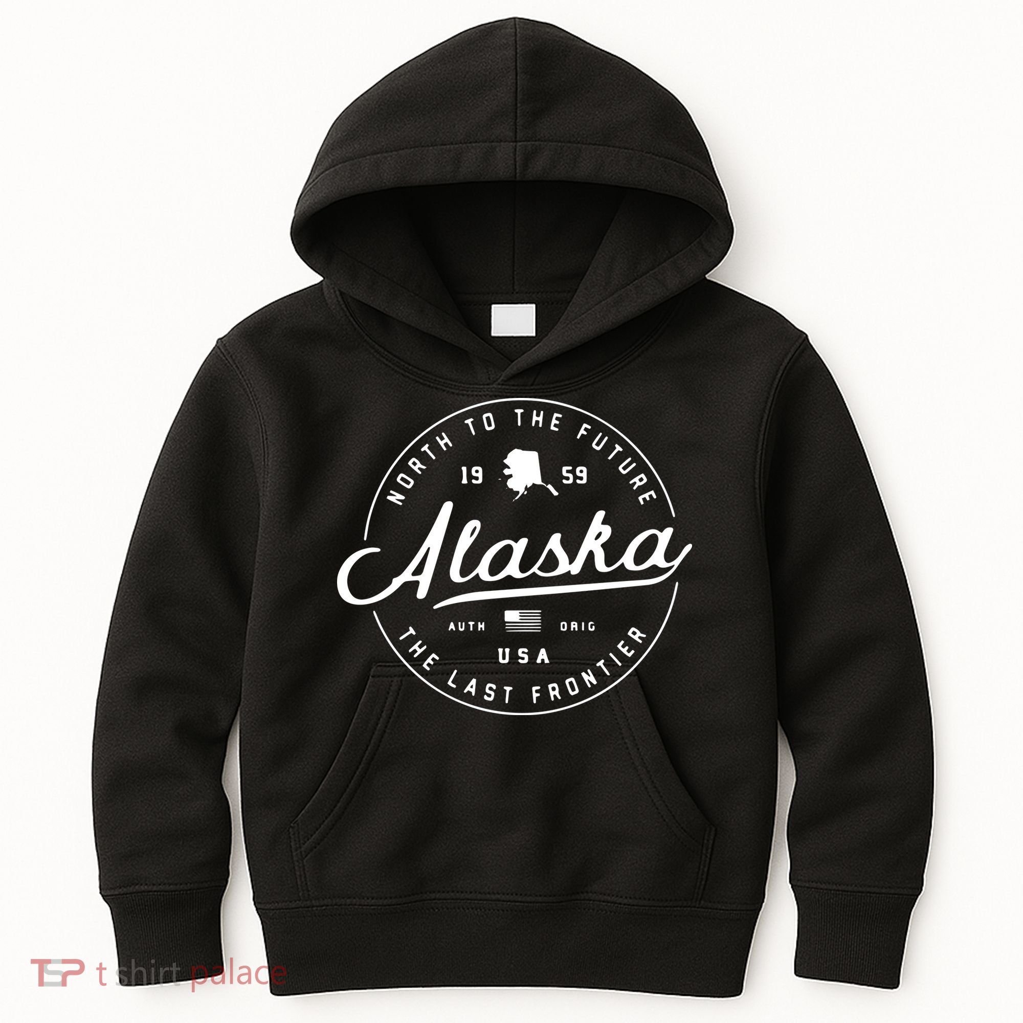 Alaska Ak Usa Kids Hoodie
