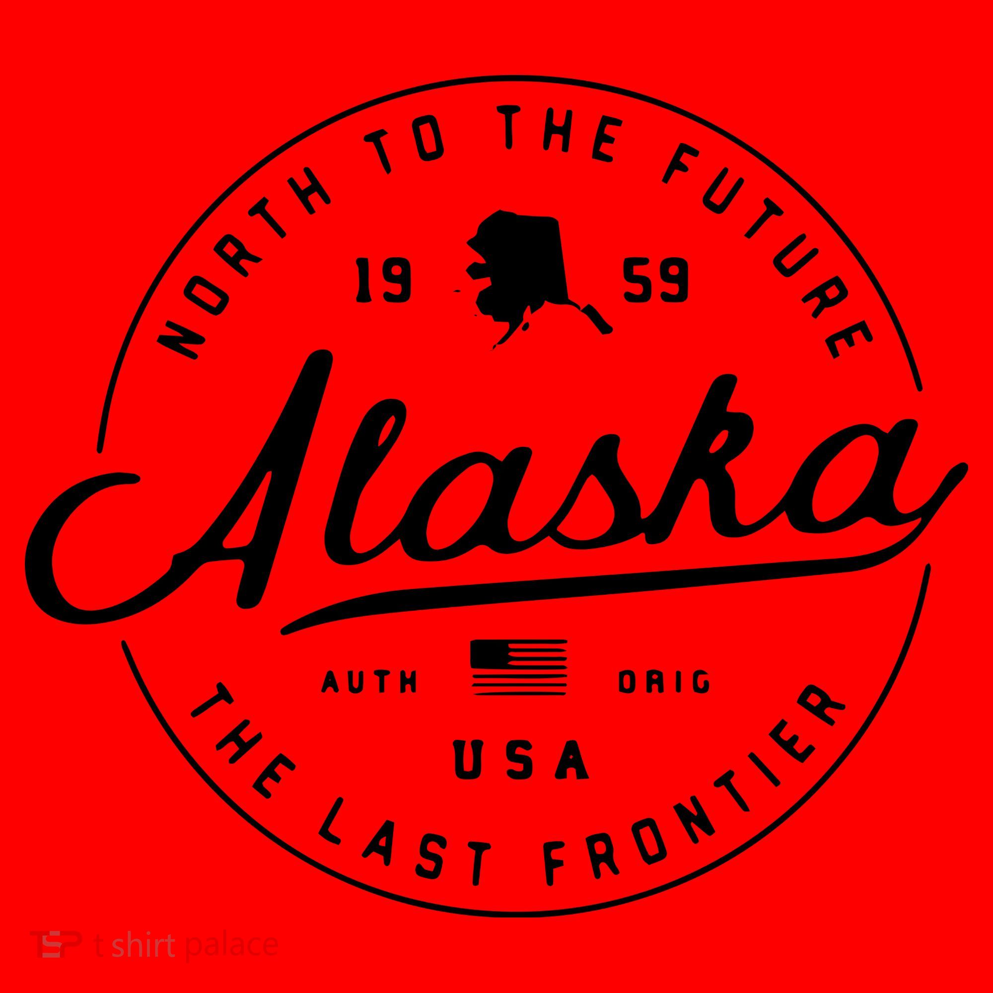 Alaska Ak Usa Santa Hat