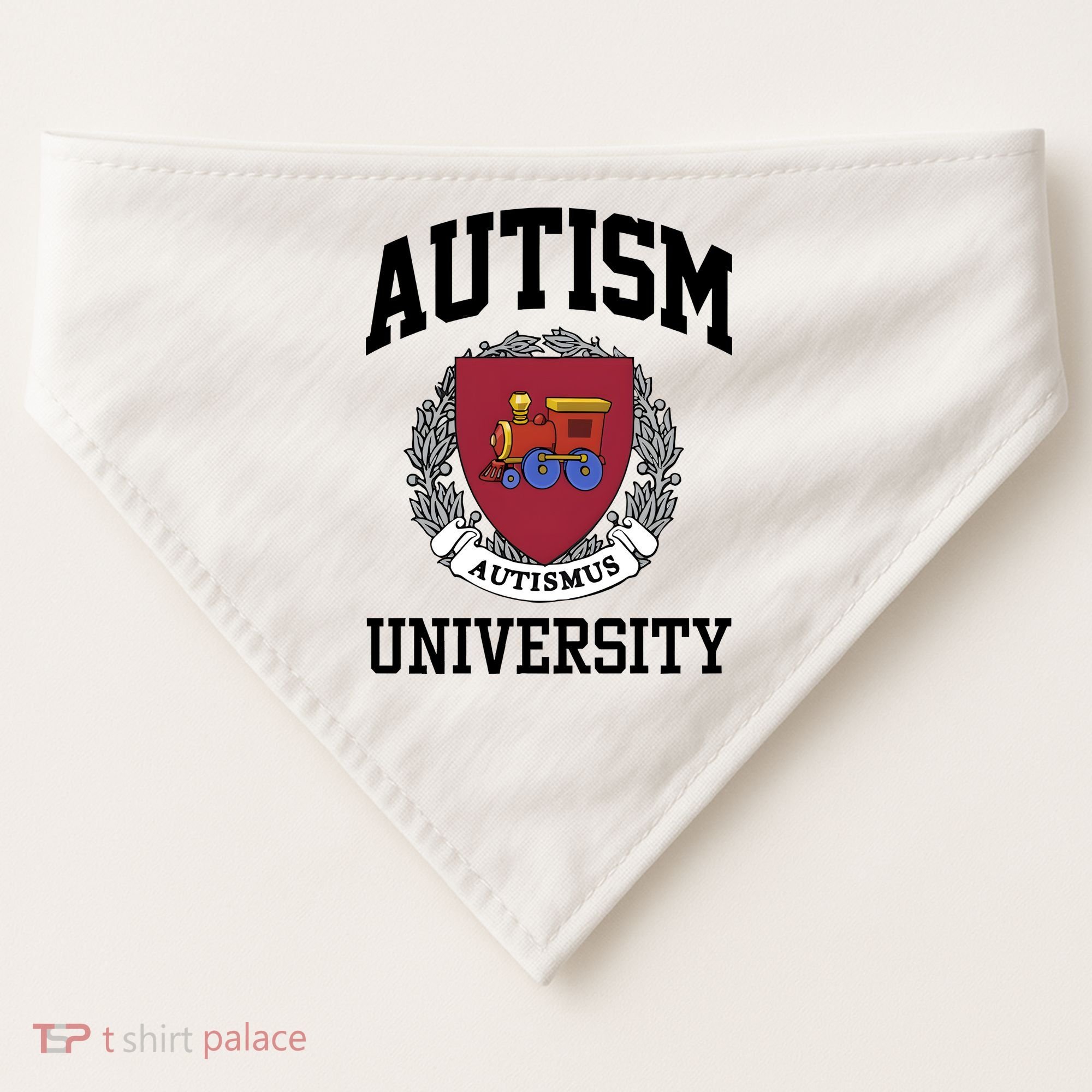 Autism Autismus University Autism Awareness Lover USA-Made Doggie Bandana