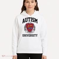 Autism Autismus University Autism Awareness Lover Hoodie thumb 5