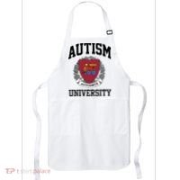 Autism Autismus University Autism Awareness Lover Apron thumb 0