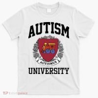 Autism Autismus University Autism Awareness Lover T-Shirt thumb 0
