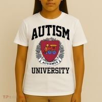 Autism Autismus University Autism Awareness Lover T-Shirt thumb 4