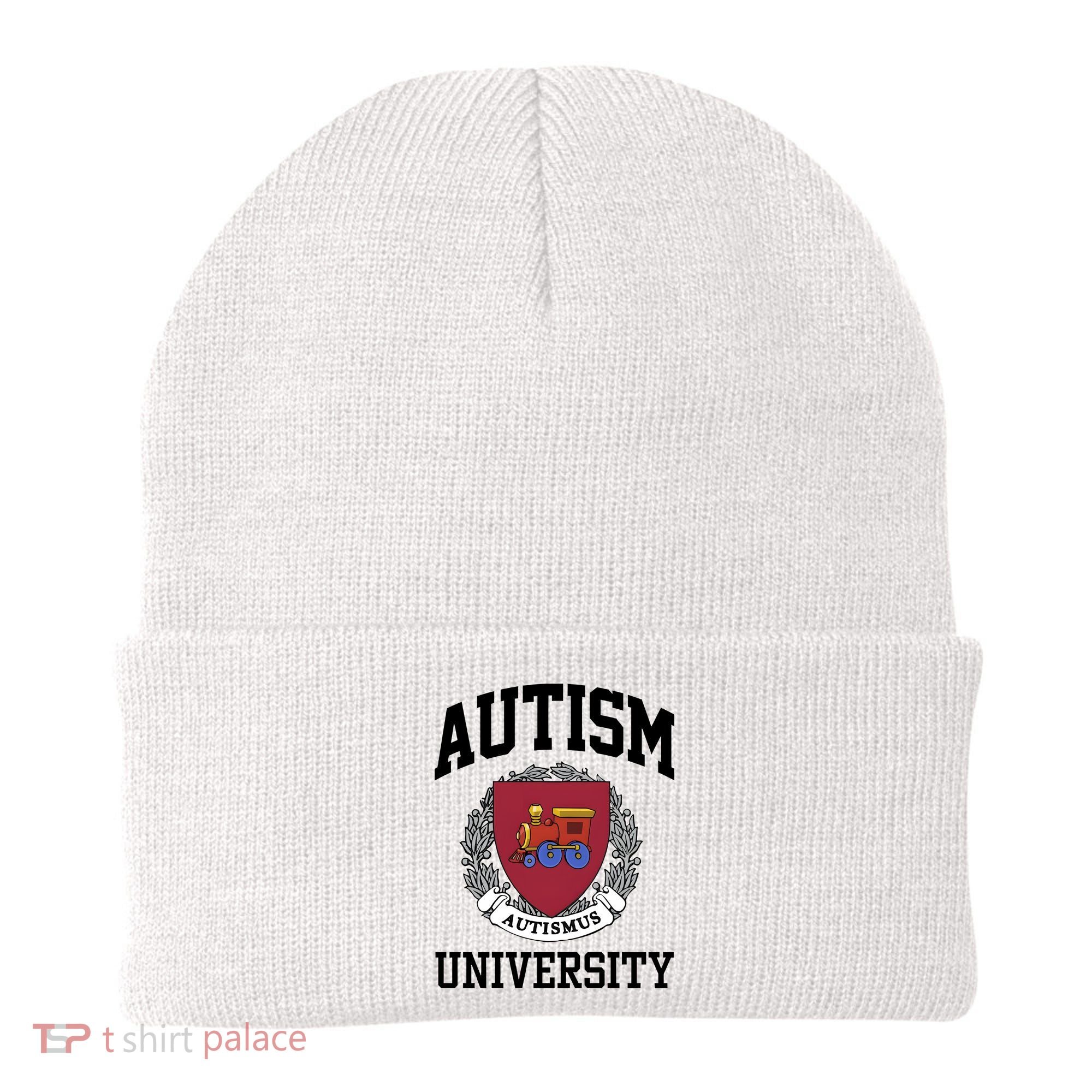 Autism Autismus University Autism Awareness Lover Beanie