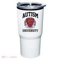Autism Autismus University Autism Awareness Lover Tumbler thumb 0