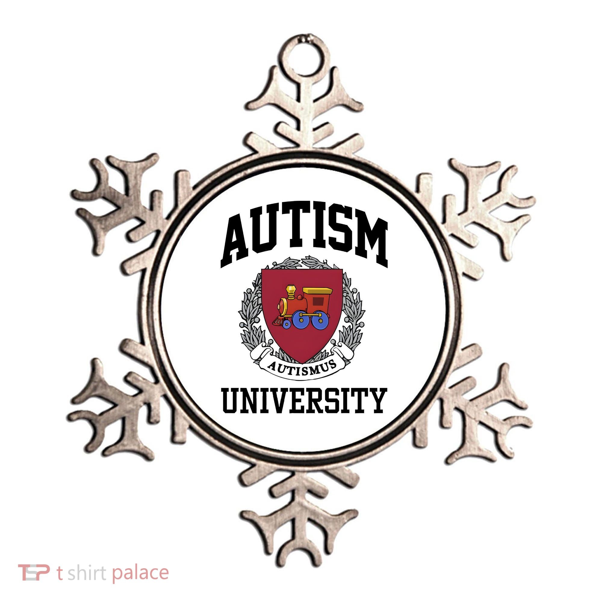 Autism Autismus University Autism Awareness Lover Ornament
