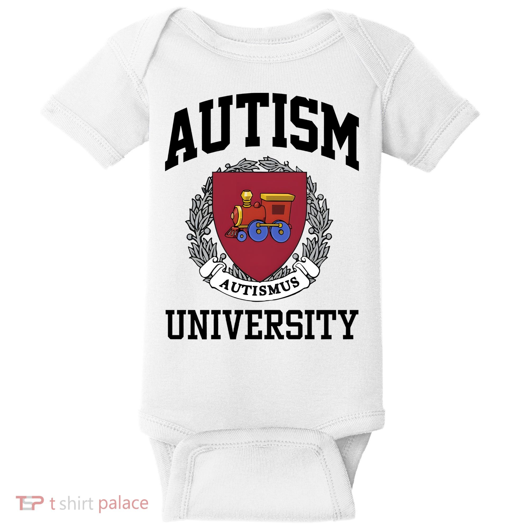 Autism Autismus University Autism Awareness Lover Baby Bodysuit