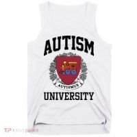 Autism Autismus University Autism Awareness Lover Tank Top thumb 0