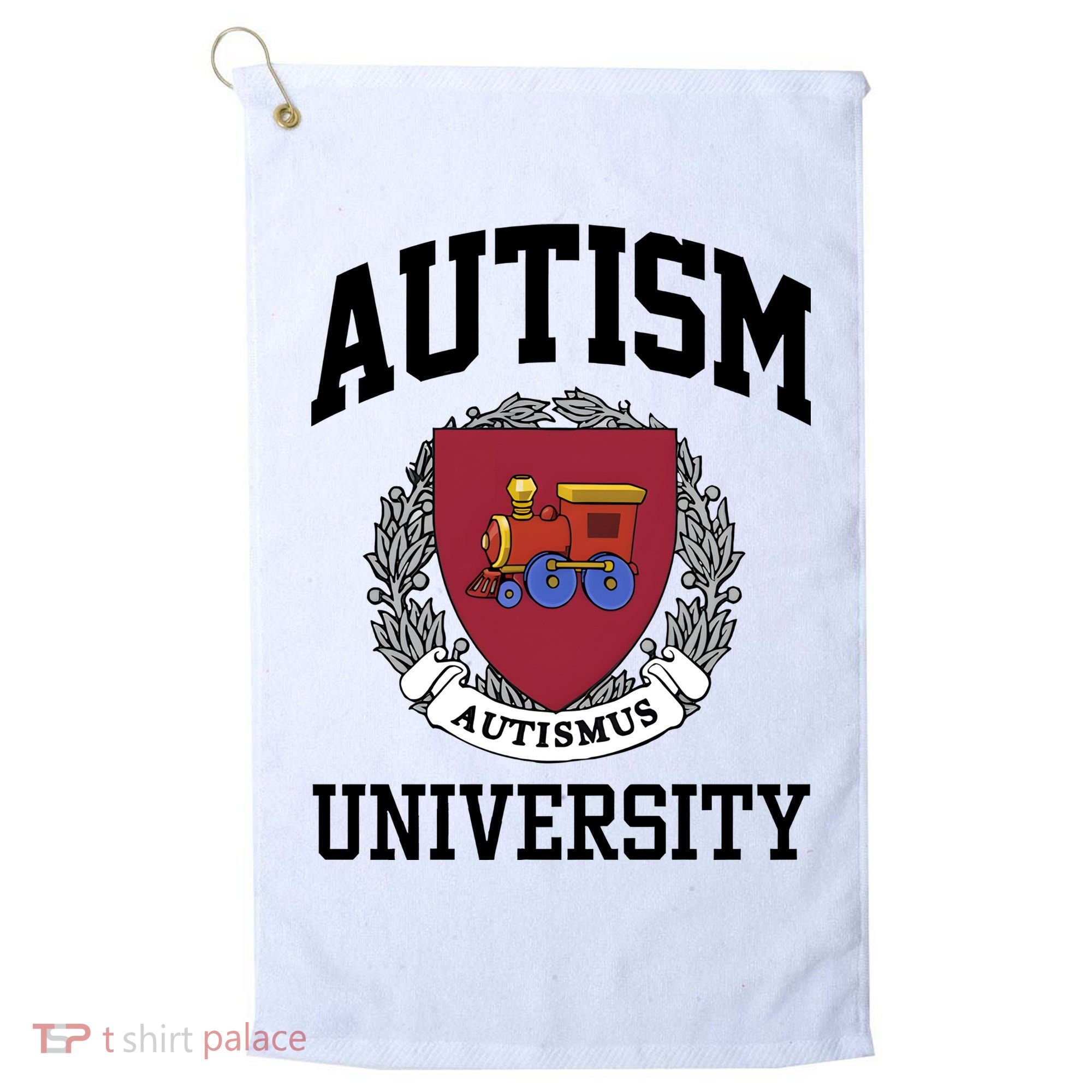 Autism Autismus University Autism Awareness Lover Golf Towel