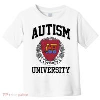 Autism Autismus University Autism Awareness Lover Toddler T-Shirt thumb 0