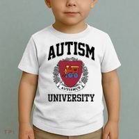 Autism Autismus University Autism Awareness Lover Toddler T-Shirt thumb 2
