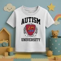 Autism Autismus University Autism Awareness Lover Toddler T-Shirt thumb 3