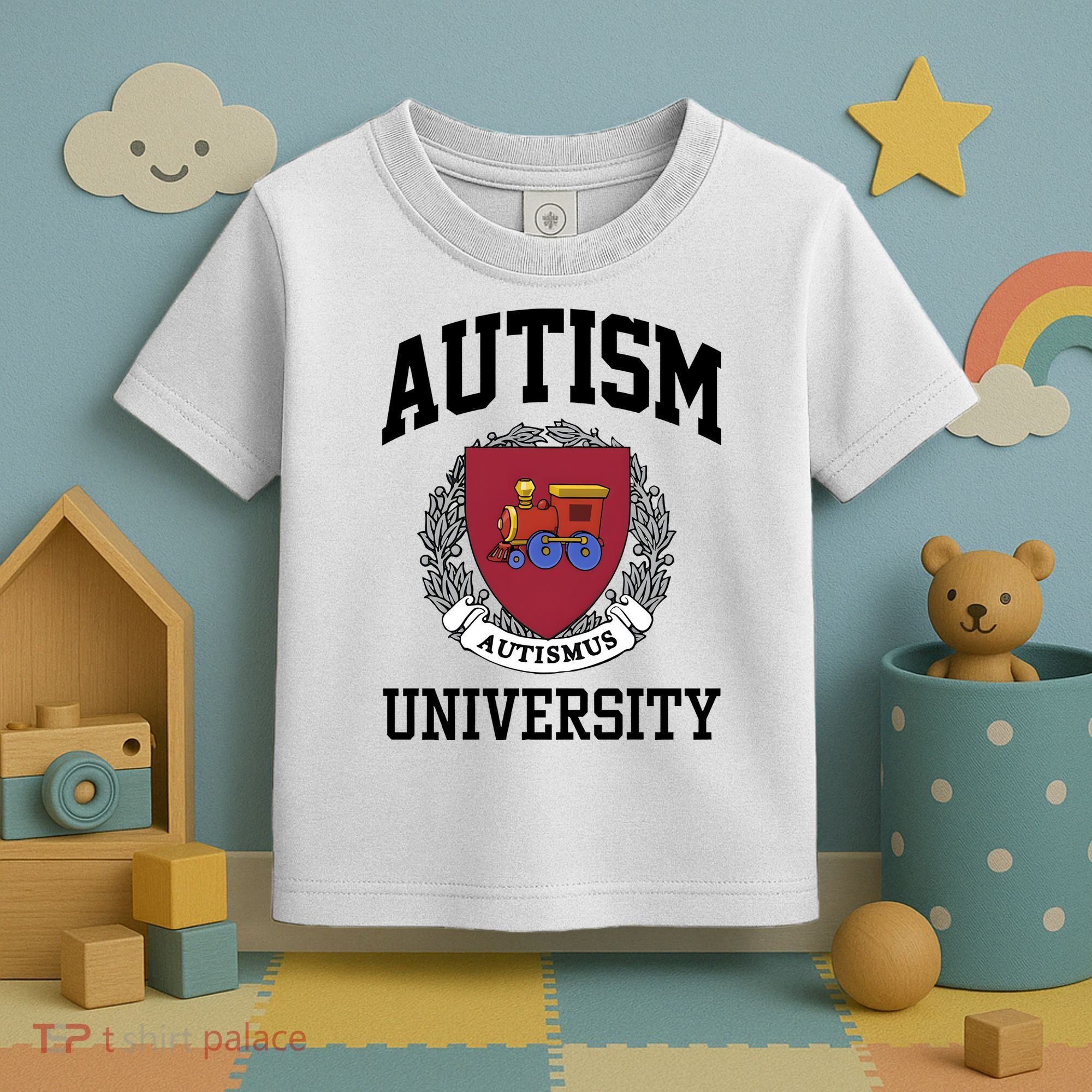 Autism Autismus University Autism Awareness Lover Toddler T-Shirt