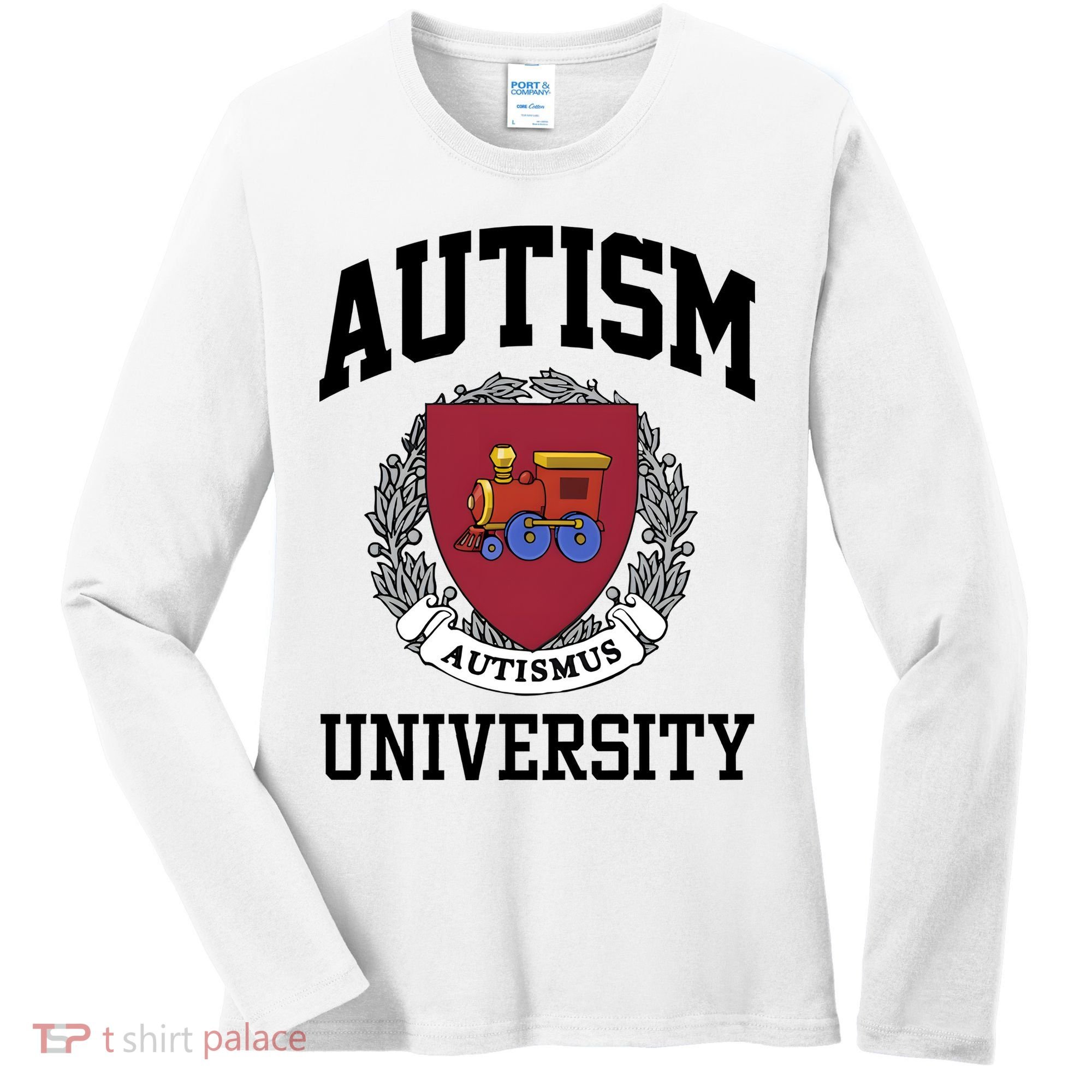 Autism Autismus University Autism Awareness Lover Women's Long Sleeve Shirt