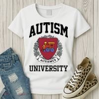 Autism Autismus University Autism Awareness Lover Women's T-Shirt thumb 3