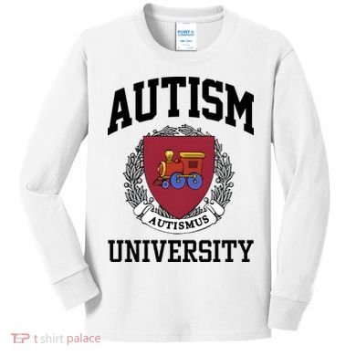 Autism Autismus University Autism Awareness Lover Kids Long Sleeve Shirt