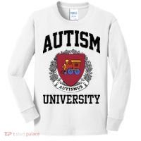 Autism Autismus University Autism Awareness Lover Kids Long Sleeve Shirt thumb 0