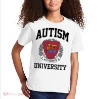 Autism Autismus University Autism Awareness Lover Kids T-Shirt thumb 2
