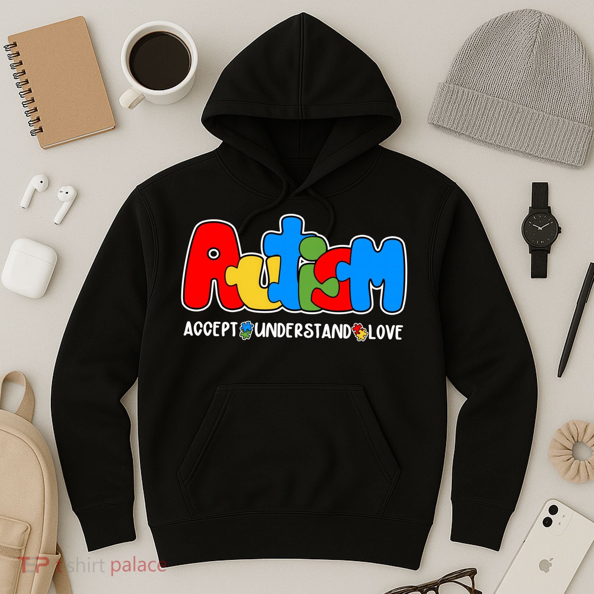 Autism Accept Understand Love Awareness Hoodie