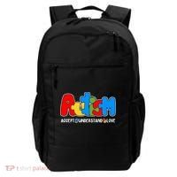 Autism Accept Understand Love Awareness Backpack thumb 0