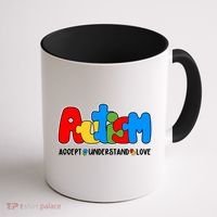 Autism Accept Understand Love Awareness Coffee Mug thumb 1