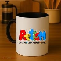 Autism Accept Understand Love Awareness Coffee Mug thumb 4