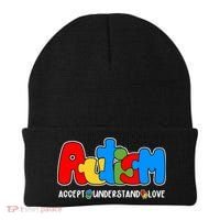 Autism Accept Understand Love Awareness Beanie thumb 0