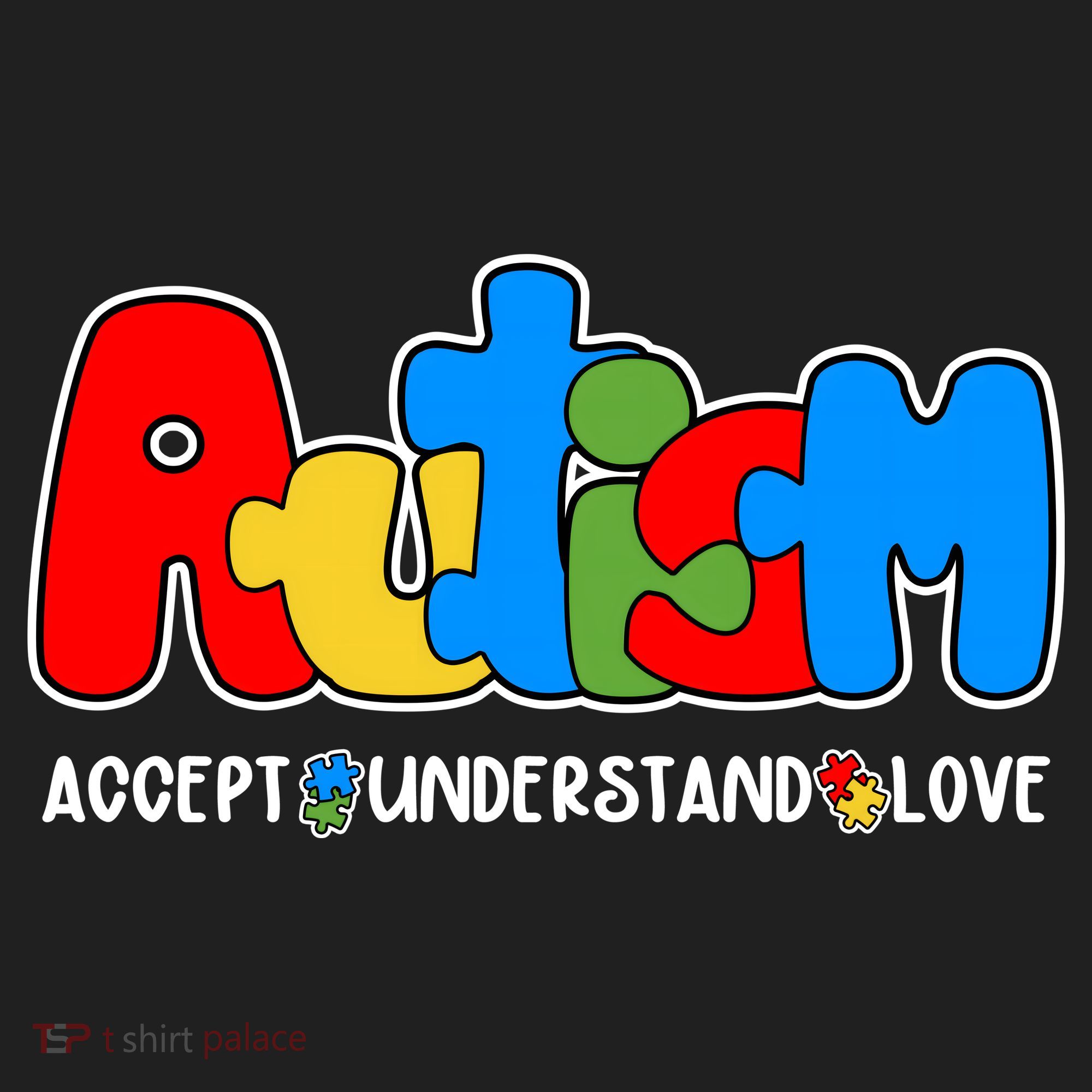 Autism Accept Understand Love Awareness Beanie