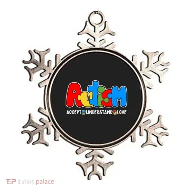 Autism Accept Understand Love Awareness Ornament
