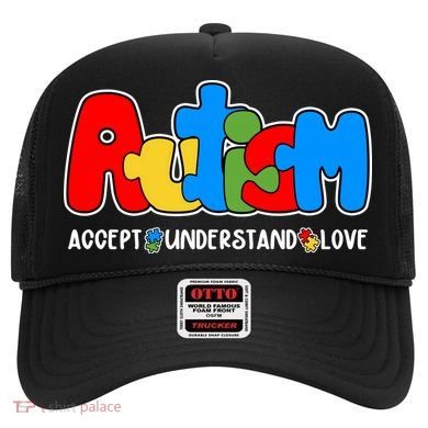 Autism Accept Understand Love Awareness Hat