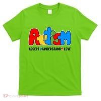 Autism Accept Understand Love Awareness T-Shirt thumb 0