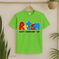 Autism Accept Understand Love Awareness T-Shirt thumb 2