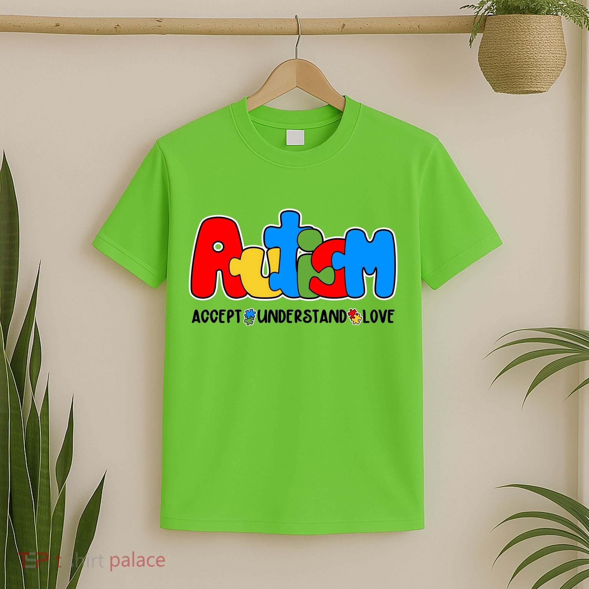 Autism Accept Understand Love Awareness T-Shirt
