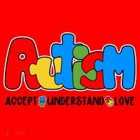 Autism Accept Understand Love Awareness Santa Hat thumb 1