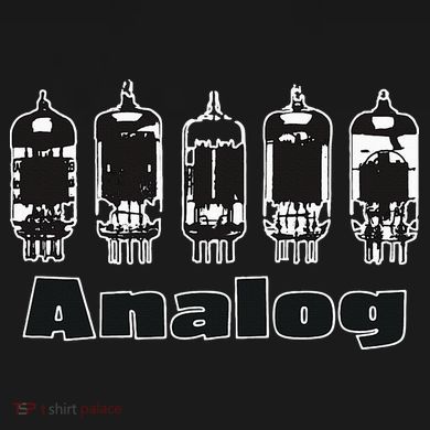 Aesthetic Analog Vacuum Tubes Audio Design Women's Perfect Tri Rocker Tank