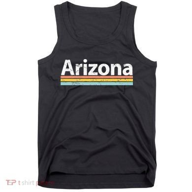 Arizona AZ Vintage Worn Design Retro Stripes Classic Tank Top