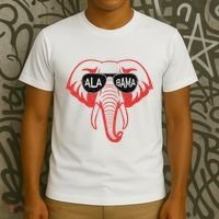 Alabama Al Vintage Red Elephant T-Shirt thumb 3
