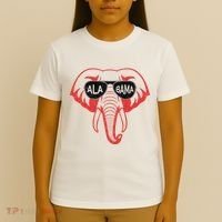Alabama Al Vintage Red Elephant T-Shirt thumb 4
