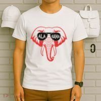 Alabama Al Vintage Red Elephant T-Shirt thumb 6