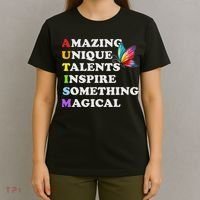 Autism Awareness Women Autism T-Shirt thumb 4