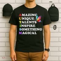 Autism Awareness Women Autism T-Shirt thumb 6